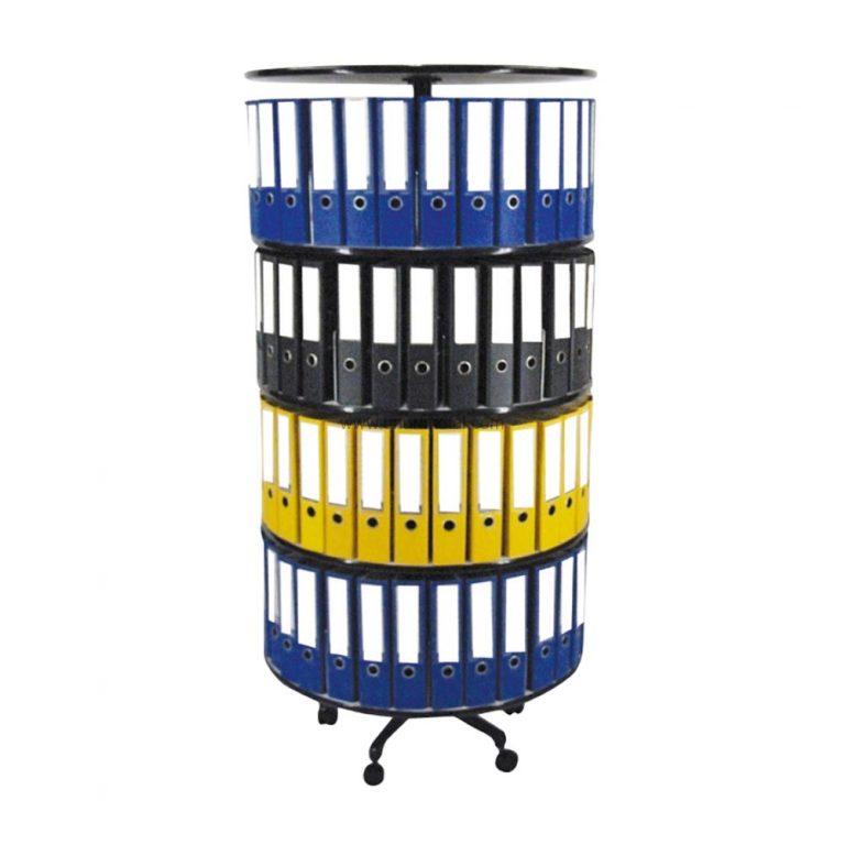 4Storey Revolving Filing For 85 cm Ring Binders Onur Metal