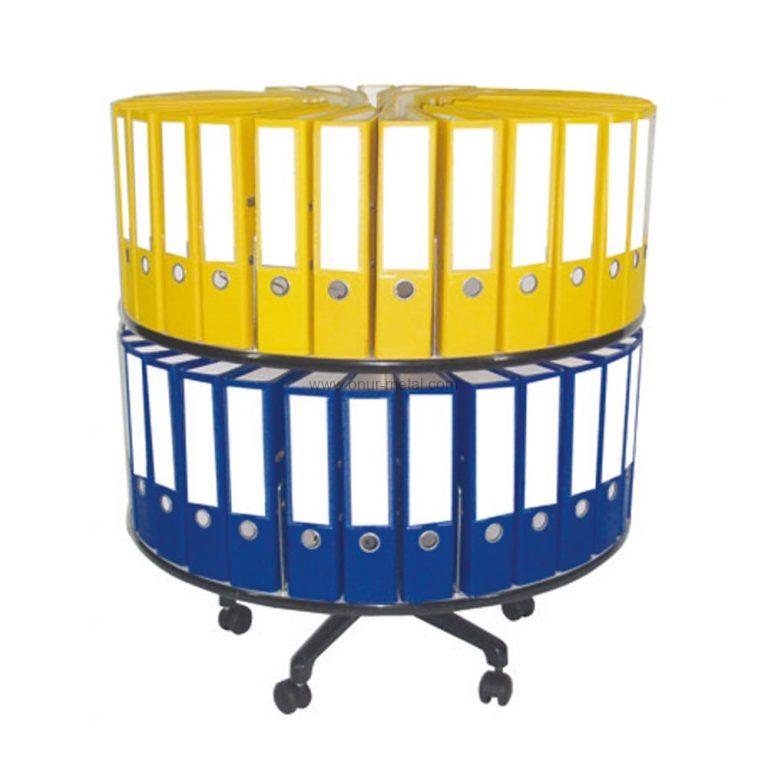 1Storey Revolving Filing For 85 cm Ring Binders Onur Metal
